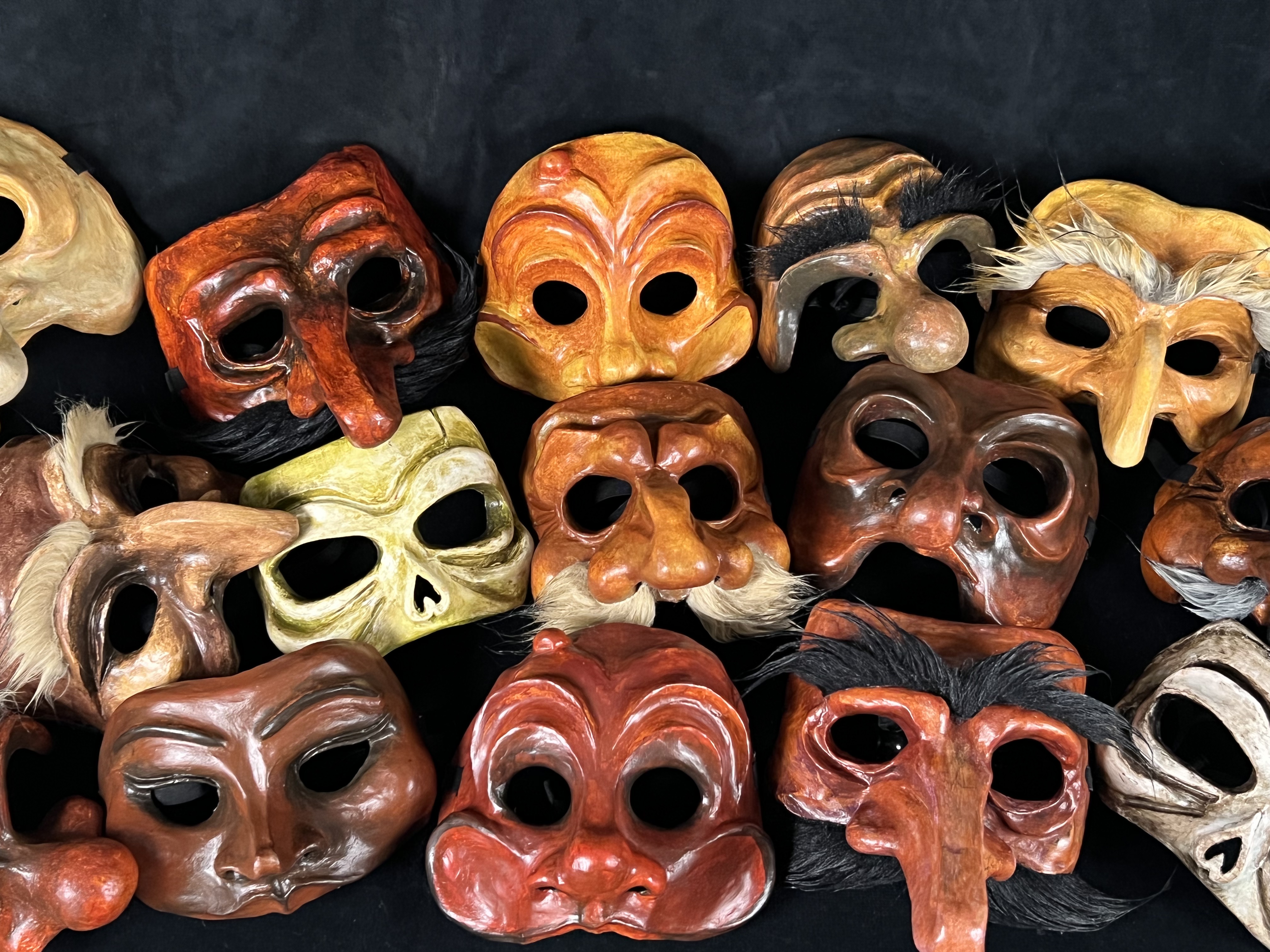 Custom Theatrical Mask - Green Fools Theatre Society